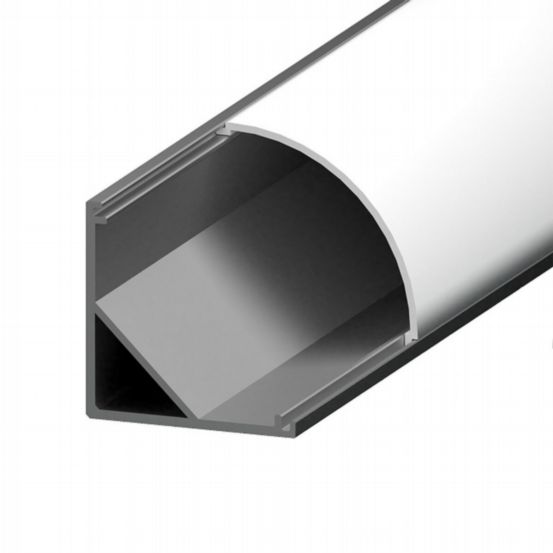 Lutron Lumaris Large 45 Degree Surface Mount Aluminium Extrusion