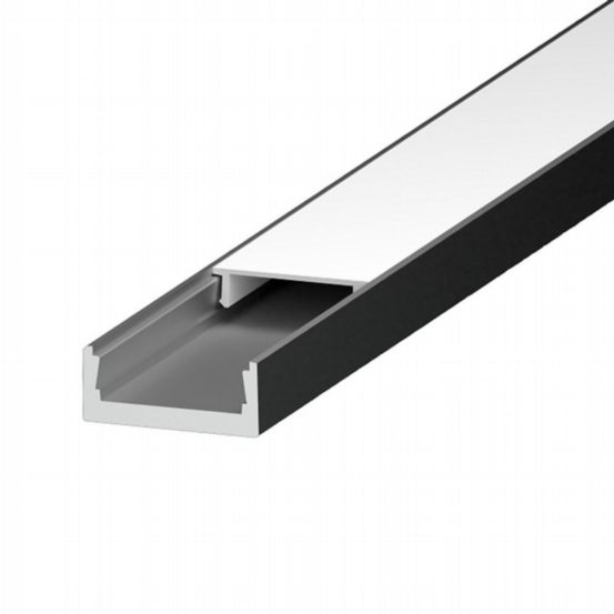 Lutron Lumaris Shallow Surface Mount Aluminium Extrusion with Hidden Fixings