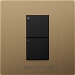 Lutron  Lutron RadioRA 3 Vierti Single Faceplate – Aged Bronze