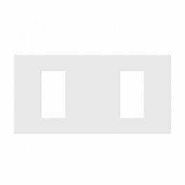 Lutron  Lutron RadioRA 3 Vierti Dual Faceplate – Arctic White