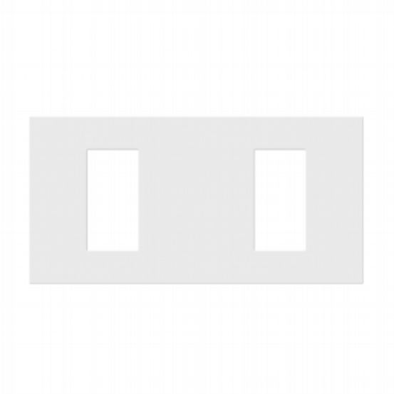 Lutron RadioRA 3 Vierti Dual Faceplate – Arctic White