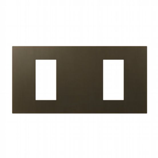 Lutron RadioRA 3 Vierti Dual Faceplate – Aged Bronze