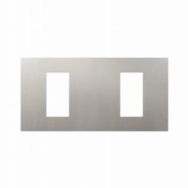 Lutron  Lutron RadioRA 3 Vierti Dual Faceplate – Satin Nickel