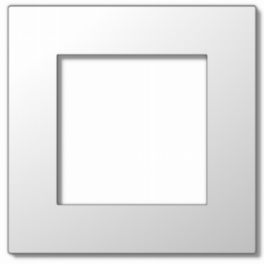 Lutron  Lutron RA3 Vierti 2-Column Faceplate - Bright Chrome