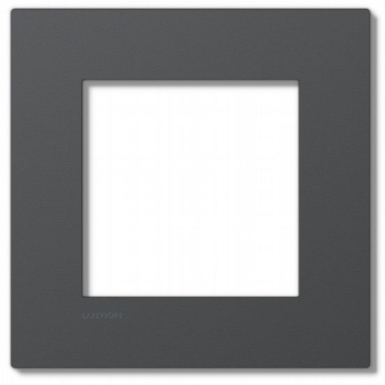 Lutron RA3 Vierti 2-Column Faceplate - Matt Black