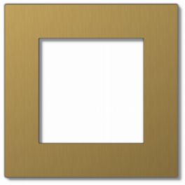 Lutron  Lutron RA3 Vierti 2-Column Faceplate - Brushed Brass