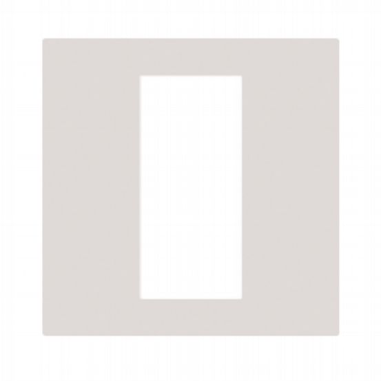 Lutron Palladiom Square Style Faceplate – 1 Column – Bright Chrome