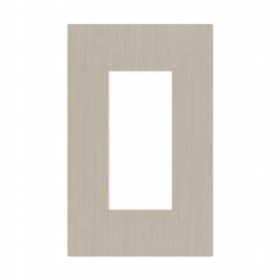 Lutron Palladiom USA Style 1-Column Faceplate – Satin Nickel