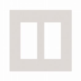 Lutron  Lutron Palladiom USA Style 2-Column Faceplate – Bright Chrome