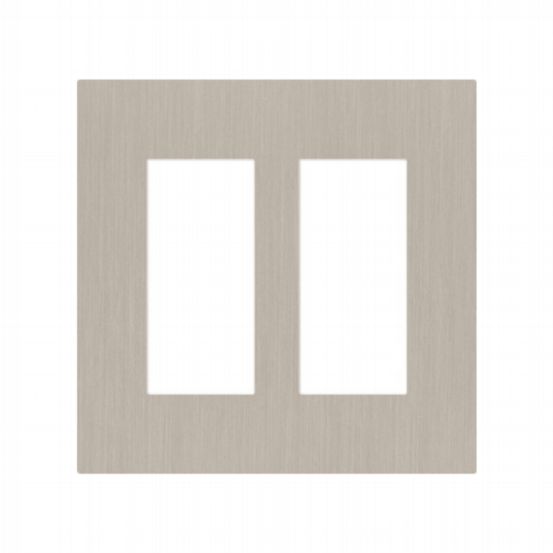 Lutron Palladiom USA Style Faceplate 2G - Satin Nickel
