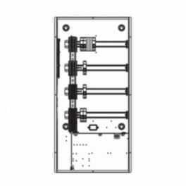 Lutron  Lutron HomeWorks DIN Panel (36”, 1 Phase, MCB Input Breaker, 10A)