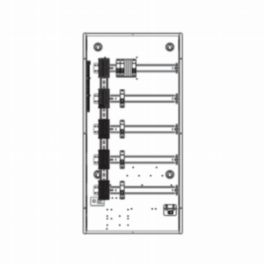 Lutron  Lutron HomeWorks DIN Panel (36”, 1 Phase, MCB Input Breakers, No Low Voltage Section)