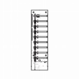 Lutron  Lutron HomeWorks DIN Panel (64”, 3 Phase, MCB Input Breaker, Low Voltage Section)