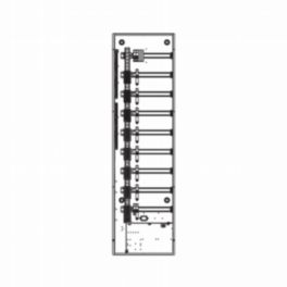 Lutron  Lutron HomeWorks DIN Panel (64”, 1 Phase, 10A RCBO Breakers, Low Voltage Section)