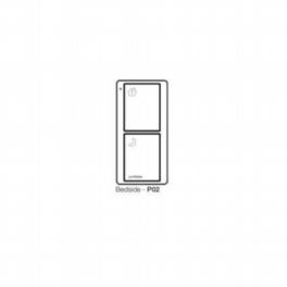 Lutron  Pico Control 2 Button in White