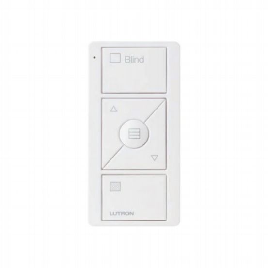 Lutron Pico Horizontal Sheer Blind Remote – 3-Button with Raise/Lower, Blind Icons & “Blind” Text – White