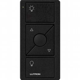 Lutron  Pico Wireless Controller 3 Button with Raise/Lower - Black with Shade Icons