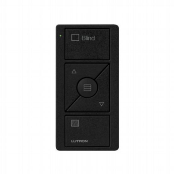 Lutron Pico Horizontal Sheer Blind Remote – 3-Button with Raise/Lower, Blind Icons & “Blind” Text – Black