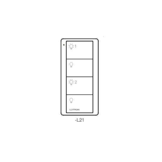 Pico Control 4 Button in White
