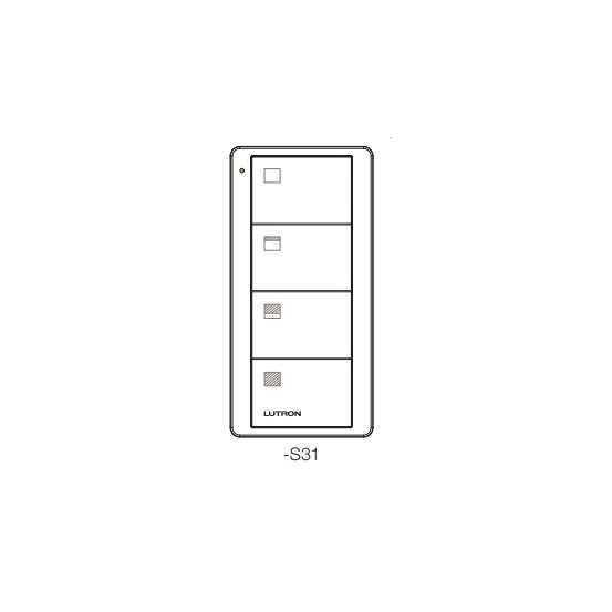 Pico Control 4 Button in White