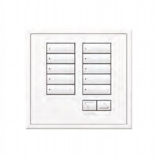 Hw Intl Seetouch 8 Button Tree Rl Engraved - Arctic White