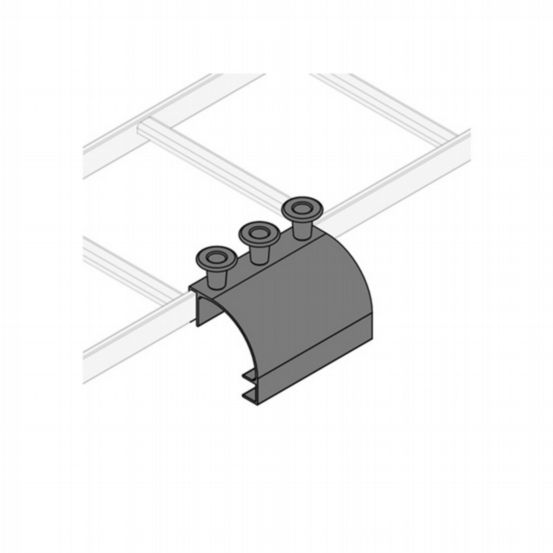 Middle Atlantic Ladder Side Drop with Spools, 8” Wide – Pack of 4