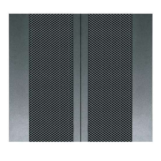 Split Vented Rear Door, 42 RU WMRK Racks