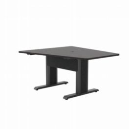 Middle Atlantic Middle Atlantic Forum™ Angle Table 59" – Asian Night / Graphite Base