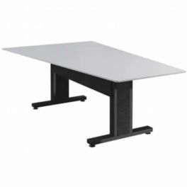 Middle Atlantic Middle Atlantic Forum™ Angle Table 90" – Designer White / Black Base