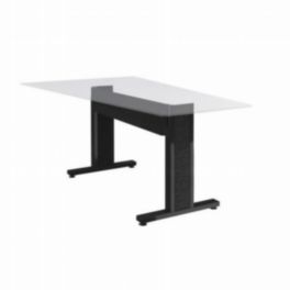 Middle Atlantic Middle Atlantic Forum Table Frame – 52" Wide x 38" Height, Black Powder-Coat Finish