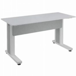 Middle Atlantic Middle Atlantic Forum Rectangle Table – 60" Wide x 30" Deep, 38" Standing Height, Light Top, Light Frame