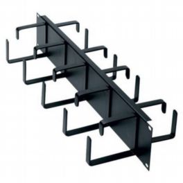 Middle Atlantic Horizontal Cable Manager, 1 RU, Micro-clip