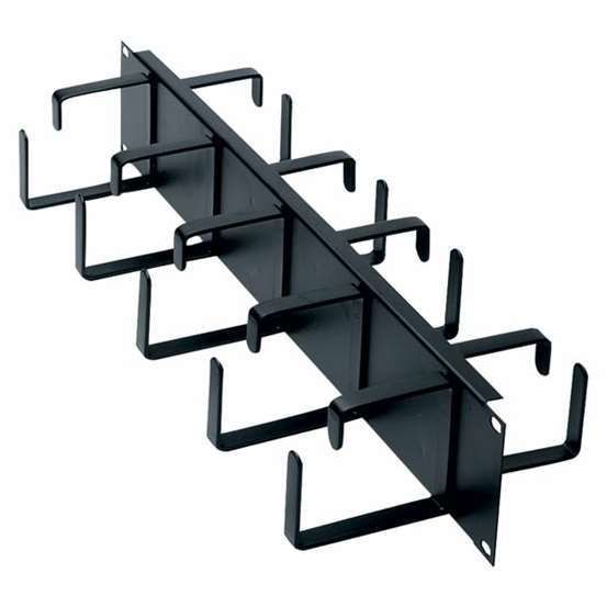 Horizontal Cable Manager, 1 RU, Micro-clip