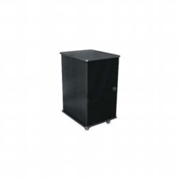 Middle Atlantic MFR Series Stand Alone Rack - 16U - 693mm Depth - Grained Ebony Ash