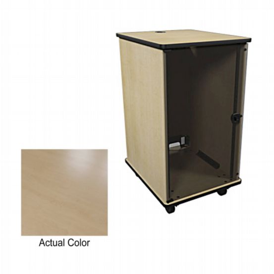 Middle Atlantic MFR-2027E1 MFR Series Mobile Furniture Rack – Kensington Maple – 20U