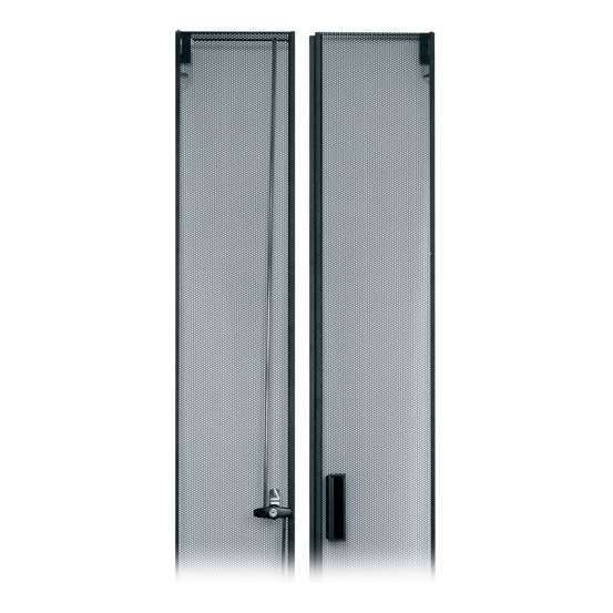 Split Vented Rear Door, 44 RU Racks