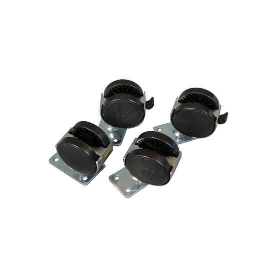 Casters, Laminate Racks