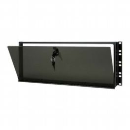 Middle Atlantic Security Cover, 4 RU, Hinged Plexi