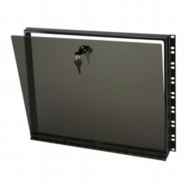 Middle Atlantic Security Cover, 8 RU, Hinged Plexi