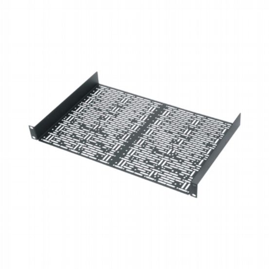 Middle Atlantic 1 RU UMS RackShelf – 11.5″ Deep with 4 Partial Blank Panels