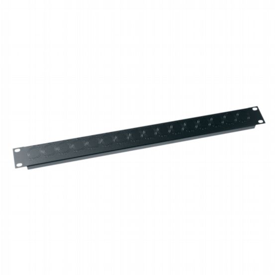 Middle Atlantic 1 RU Universal Connector Panel – UNI-1-C