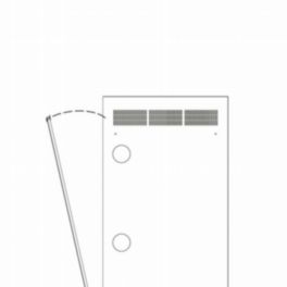 Middle Atlantic Middle Atlantic 24 RU Rear Access Panel – WR Racks