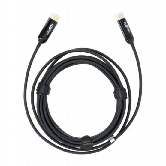 Ethereal HDMI AOC 48G CL3 50ft Hybrid Active Optical Fibre Cable