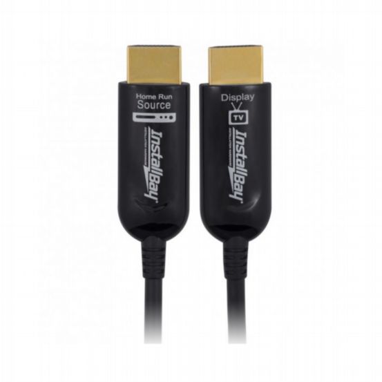 Install Bay HDMI AOC Active Fibre Cable 18Gbps Plenum Rated - 65ft (19.8m)