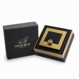 Polar Bear Design Polar Bear Design Ursium Turn Alisse Demo Box – Brushed Brass