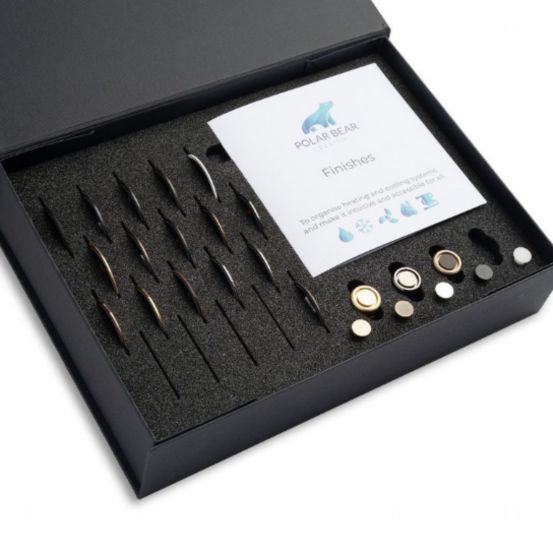 Polar Bear Design Presentation Box - Finishes, Crowns & Probes