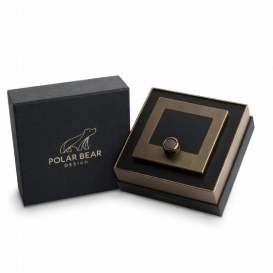 Polar Bear Design Ursium Alisse Turn Demo Box – Aged Bronze
