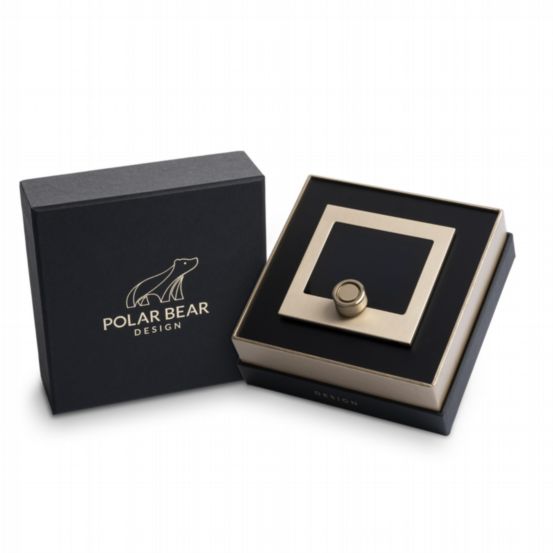 Polar Bear Design Ursium Euro Turn Demo Box – Satin Brass