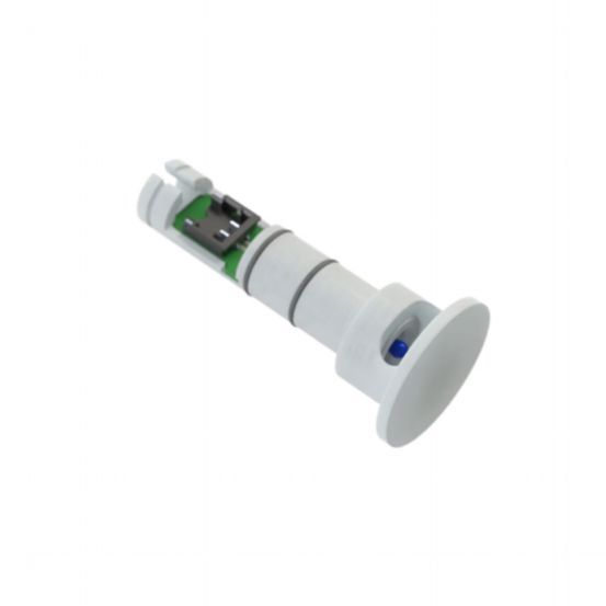 Polar Bear Design Flat Disc Wall Sensor - 10K3, White (Pack of 10)