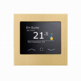 Polar Bear Design Polar Bear Design Ursium Euro Touch Face Plate Kit – Bright Unlacquered Brass